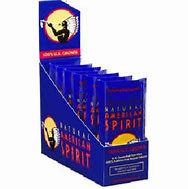 POUCH - AMERICAN SPIRIT POUCHES 6-1.41OZ DARK BLUE(US GROWN)